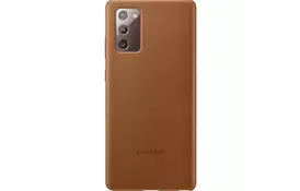 Чехол для моб. телефона Samsung Leather Cover Galaxy Note 20 (N980) Brown (EF-VN980LAEGRU) - Фото