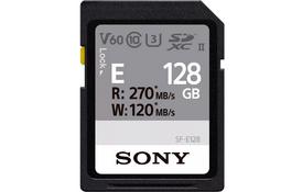 Карта памяти SONY 128GB SDXC class 10 UHS-II U3 V60 Entry (SFE128.AE) - Фото