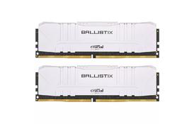 Модуль пам'яті для комп'ютера DDR4 16GB (2x8GB) 3600 MHz Ballistix White MICRON (BL2K8G36C16U4W) - Фото