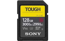 Карта памяти SONY 128GB SDXC class 10 UHS-II U3 V90 Tough (SF-G128T) - Фото