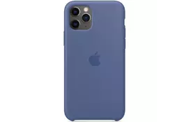 Чохол для моб. телефону Apple iPhone 11 Pro Silicone Case -Linen Blue (MY172ZM/A) - Фото