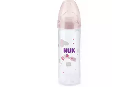 Пляшка для годування NUK New Classic 250 мл 6+ міс троянд. сілік.соска (3952704) - Фото