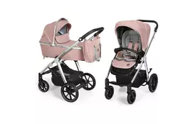 Коляска Baby Design Bueno 08 Pink (без вышивки) (203640) - Фото