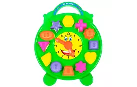 Розвиваюча іграшка BeBeLino Годинники-сортер (58022) - Фото