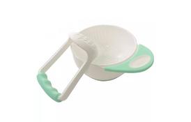 Набір дитячого посуду Baby Team Набір для пюрірованія (чаша з товкачем) (6206_мятний) - Фото