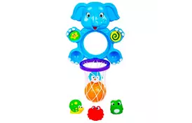 Игрушка для ванной BeBeLino Водный баскетбол Веселый Слоник (58111) - Фото