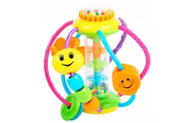 Розвиваюча іграшка BeBeLino Розвиваючий лабіринт з намистинами Гусениця (58138) - Фото