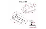 Вытяжка кухонная PERFELLI BI 6122 IV LED