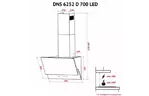 Вытяжка кухонная PERFELLI DNS 6252 D 700 SG LED