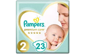 Подгузник Pampers Premium Care Mini Размер 2 (4-8 кг), 23 шт (8001841104652) - Фото