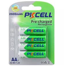 Аккумулятор PKCELL AA R6 NiMH 2600mAh * 4 (PC/AA2600-4BA)