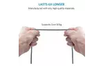 Дата кабель USB 2.0 AM to Lightning 1.8m Powerline Select+ Black Anker (A8013H11)