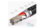 Дата кабель USB 2.0 AM to Lightning 1.8m Powerline+ II Black Anker (A8453H11)