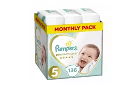 Подгузник Pampers Premium Care Junior Размер 5 (11-16 кг), 44 шт (4015400278870) - Фото