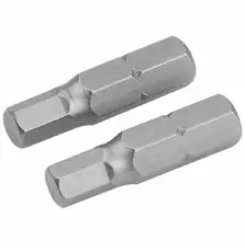 Набор бит Tolsen S2 шестигранные 6х25 мм, 2 шт (20236)