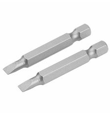 Набор бит Tolsen S2 прямой шлиц 6.5х1.2х50 мм, 2 шт (20307)