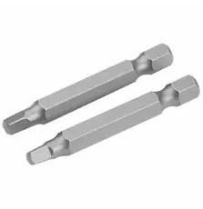 Набор бит Tolsen S2 квадрат S 2х50 мм, 2 шт (20339)