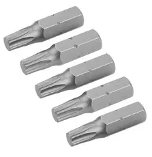 Набор бит Tolsen S2 Torx T 25х25 мм, 5 шт (20277)