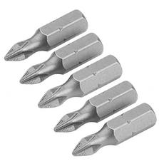 Набор бит Tolsen S2A крестовые РН 2х25 мм, 5 шт (20271)