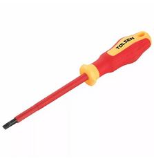 Отвертка Tolsen Викрутка діелектрична прямий шліц 5.5х120 мм Толсен (38002)