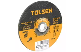 Диск Tolsen шліфувальний по металу 230х6.0 * 22.2мм (76307) - Фото