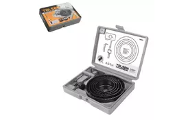 Коронка Tolsen коронок по дереву 8 предм 64-127 мм (75866) - Фото