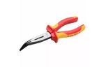 Плоскогубцы Tolsen Довгогубці діелектричні загнуті VDE 160 мм Толсен Premium (V38146)