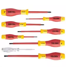 Набор инструментов Tolsen Premium отверток диэлектрических VDE 8 предм. (V32408)