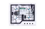Варочная поверхность PERFELLI HGM 61664 BL