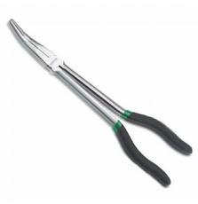 Плоскогубцы TOPTUL удлиненные прямые изогнутые 280мм (угол 45°) (DFAH1211)