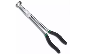 Плоскогубцы TOPTUL удлиненные прямые 280мм с круглым захватом d19 (DFAF1211) - Фото