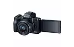 Цифровой фотоаппарат Canon EOS M50 15-45 IS STM Web Kit Black (2680C060WRK)