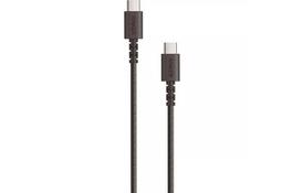 Дата кабель USB Type-C to Type-C 1.8m Powerline Select+ Black Anker (A8033H11) - Фото
