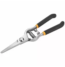 Секатор Tolsen цельнометаллический 205 мм прямой тонкий (31019)