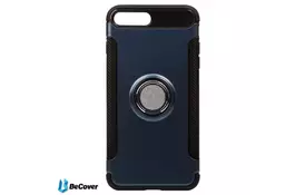 Чехол для моб. телефона BeCover Magnetic Ring Stand Apple iPhone 7 Plus/8 Plus Blue (701777) (701777) - Фото