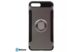 Чехол для моб. телефона BeCover Magnetic Ring Stand Apple iPhone 7 Plus/8 Plus Grey (701778) (701778) - Фото