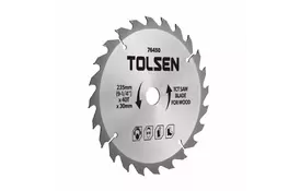 Диск Tolsen пильний з ТВС напайками по дереву 235х40Т * 30мм (76450) - Фото