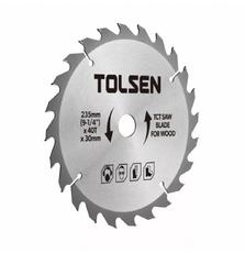 Диск Tolsen пильный с ТВС напайками по дереву 210х48Т*30мм (76441)