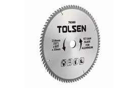 Диск Tolsen пильний з ТВС напайками по алюмінію 254х80Т * 30мм (76560) - Фото