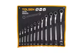 Набор инструментов Tolsen ключей накидных в чехле 12 шт (15170) - Фото