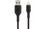 Дата кабель USB 2.0 AM to Lightning 1.0m black Belkin (CAA002BT1MBK)