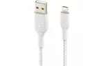 Дата кабель USB 2.0 AM to Lightning 1.0m white Belkin (CAA002BT1MWH)