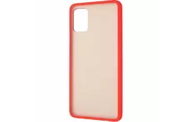 Чехол для моб. телефона Gelius Bumper Mat Case for Samsung A515 (A51) Red (00000080171) - Фото