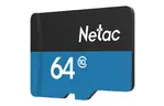 Карта памяти Netac 64GB microSD class 10 UHS-I U1 (NT02P500STN-064G-R)
