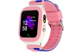 Смарт-часы ATRIX iQ2200 IPS Cam Flash Pink Детские телефон-часы с трекером (iQ2200 Pink) - Фото