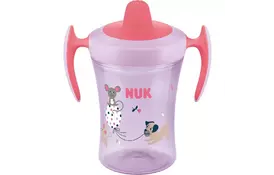 Поїльник-непроливайка NUK Evolution, 230 мл, 6 міс + троянд (4008600365099) - Фото