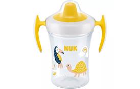 Поїльник-непроливайка NUK Evolution, 200 мл, 6 міс + білий (4008600307822) - Фото