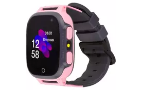 Смарт-часы Discovery iQ3600 Camera LED Light Pink Детские смарт часы-телефон трек (iQ3600 Pink) - Фото