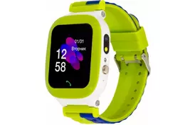 Смарт-часы ATRIX iQ2200 IPS Cam Flash Green Детские телефон-часы с трекером (iQ2200 Green) - Фото