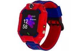 Смарт-часы ATRIX iQ2500 IPS Cam Flash Red Детские телефон-часы с трекером (iQ2500 Red) - Фото